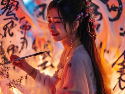 古韵新生，天道酬勤，书法动态图的活力演绎