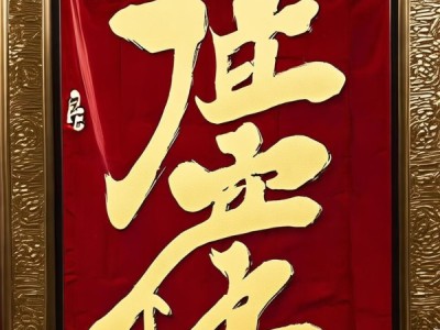 武中奇书法金粉立轴珍品鉴赏
