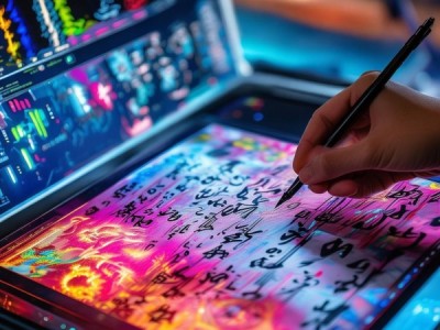 书法动态画卷，创意书法与数字技术的完美融合