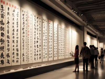 翰墨盛宴，书法名家作品展览盛况空前