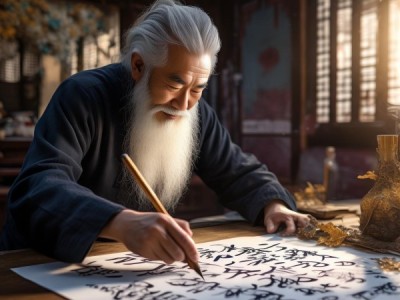 挥洒墨香，书法名家揭秘字的艺术魅力书写技巧
