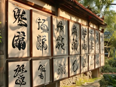 书法风采，四大名家风格迥异，作品各领风骚