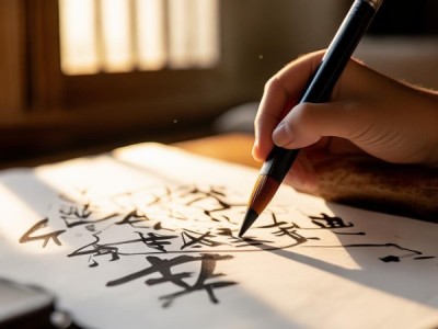 四字书法，墨舞生活美学探微