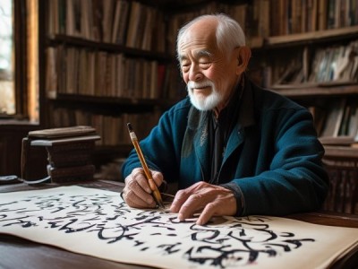 折笔换锋，书法动态图中的艺术魅力与技巧揭秘