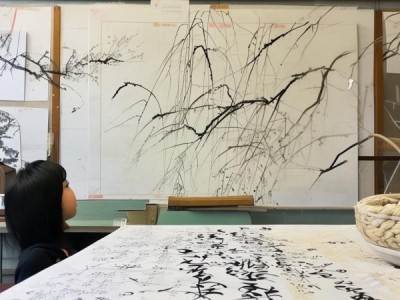 清明时节二年级硬笔书画展，缅怀与传承