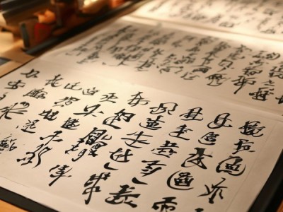 A4纸上的流转笔尖，硬笔书画手写艺术之美