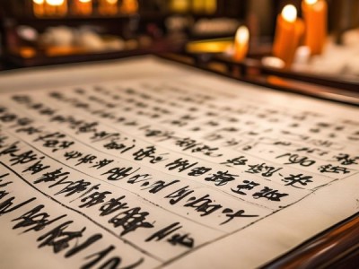 古典韵味书法之旅，九列七行艺术鉴赏之旅