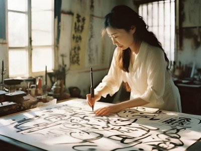崔婧书法艺术，新篇章里的创作魅力与风采展现