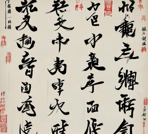 墨舞千年，笔歌万象——行书书法艺术之旅,千古风流人物，墨舞笔歌—行书书法作品欣赏之旅,书法艺术,书法,第1张