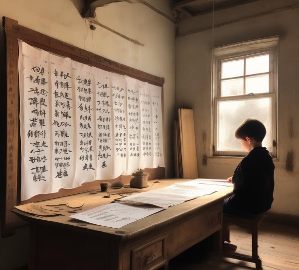浅析四年级书法理论，解锁书法之美奥秘,四年级书法理论知识试题解析，深入浅出掌握书法之美,书法,第1张