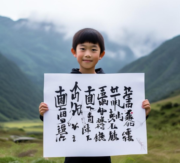 探索山行之美，三年级学子书法中的传承与创新,三年级山行书法作品欣赏，传承与创新的美学之旅,书法,书法艺术,第1张