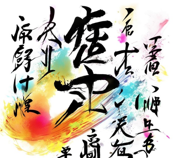 动态书法文字制作攻略，赋予静态文字生动活力,书法文字动态效果图绘制指南，让静态文字动起来！,书法,第1张