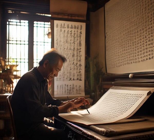 琴歌墨舞，音乐与书法交织的生活篇章,琴韵墨香，生活如歌—爱音乐，爱书法，更爱生活的心路历程,书法,第1张