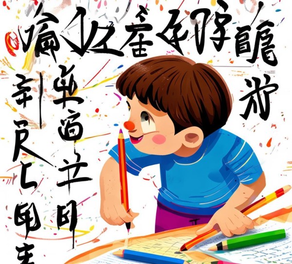 趣味书法启蒙，一年级铅笔书法动态演示，激发孩子书写热情与技巧,一年级铅笔书法动态演示，培养孩子书写兴趣与技能的绝佳方式,书法,第1张