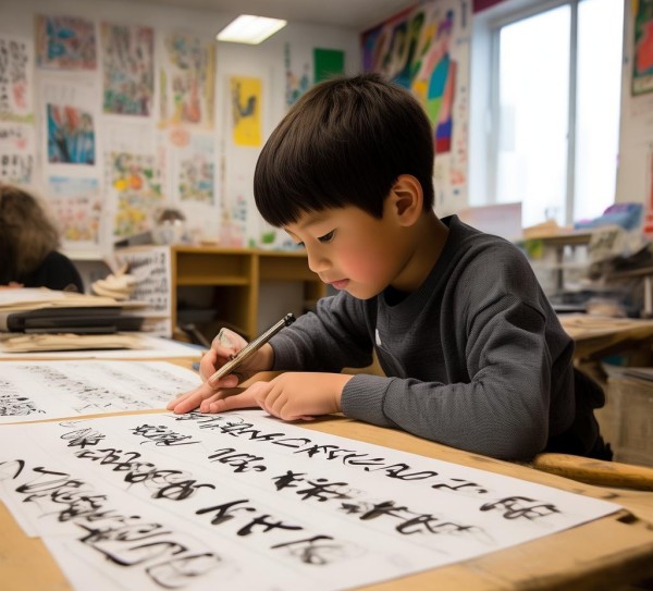 三年级学子启航，长明书画硬笔书法启蒙之旅,长明书画硬笔书法，三年级学生的书法启蒙之旅,书法,书法艺术,第1张