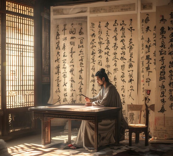 书法艺术审美探微，体章理论与表现手法研究,中国书法理论体系第四章，书法艺术的审美追求与表现手法,书法,书法艺术,第1张