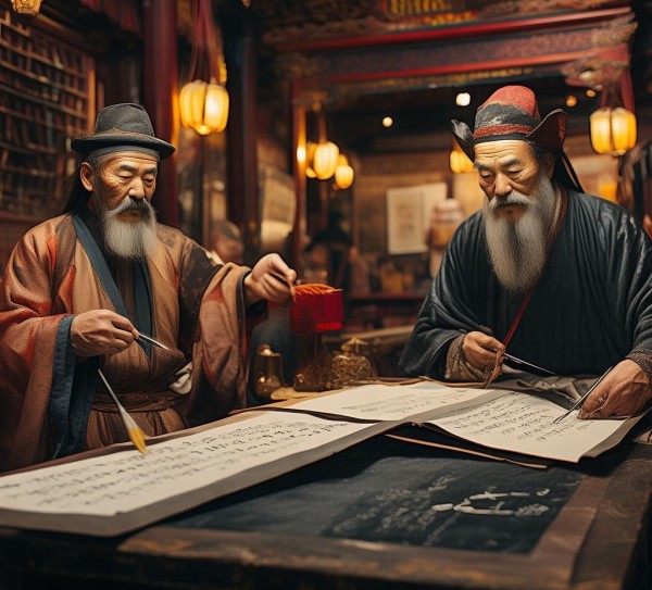 五代十国书法大师，探寻流芳千载的书法瑰宝,五代十国书法名家风采，揭秘那些流芳百世的书法大师,书法,书法艺术,第1张