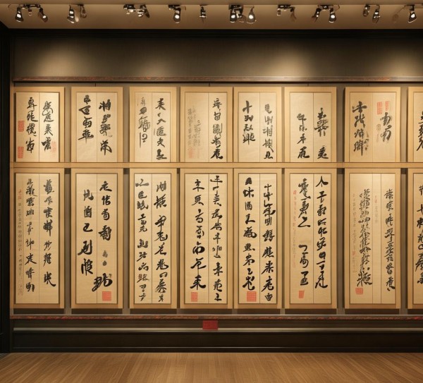 七排八行书法之美，探寻古韵风华的艺术之旅,七排八行书法艺术，墨香氤氲中的古韵风华——书法作品欣赏之旅,书法,书法艺术,第1张