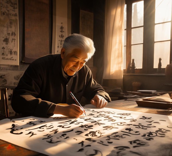 书法融入生活，传承与创新的艺术探索之旅,让书法成为生活的一部分，传承与创新的艺术之旅,书法,书法艺术,艺术之旅,第1张