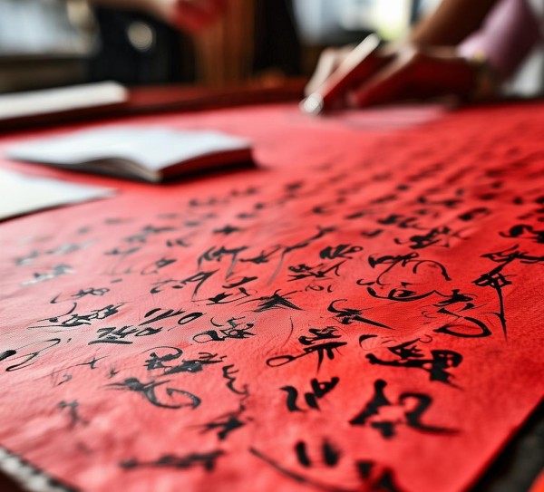红色A4生活书法纸，大学生书法艺术传承与创新之旅,红色A4生活书法纸，大学生书法艺术的传承与创新之路,书法,书法艺术,第1张