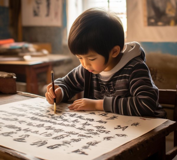 五年级学生书法展，生活因书艺焕新彩,墨香飘溢，书法让生活焕发新光彩—五年级学生笔下的书法之美,书法,书法艺术,第1张