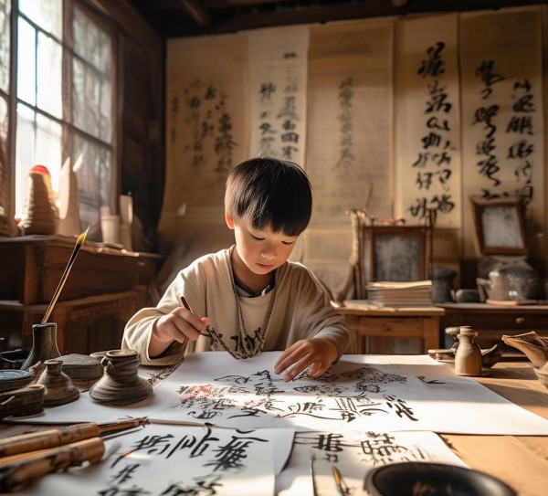 六年级书法入门与提升,全面揭秘书法技巧之路,书法,书法艺术,第1张 六年级书法入门与提升,全面揭秘书法技巧之路,六年级书法知识探秘,从基础到技巧的全面解读,书法,书法艺术,第1张