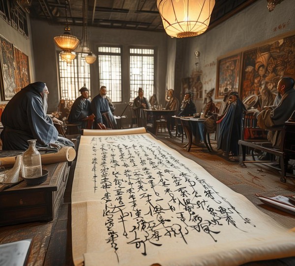 晚唐五代书法理论，传承与创新的历史交汇,晚唐五代书法理论著作概览，传承与创新的风云际会,书法,书法艺术,第1张