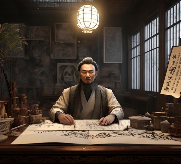 晚唐五代书法理论家，传承与创新的风采探析,晚唐五代书法理论家的风采，探寻书法艺术的传承与创新,书法,书法艺术,第1张