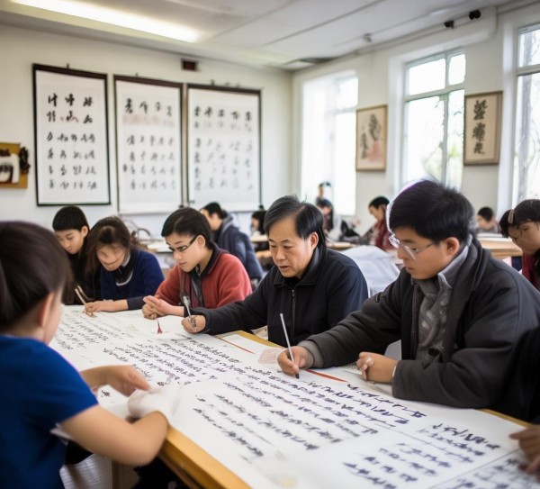 哈师大书法教育，传承与创新交汇，书法热潮再起,哈师大书法导师最新动态，传承与创新并重，书法教育再掀热潮,书法,书法艺术,第1张
