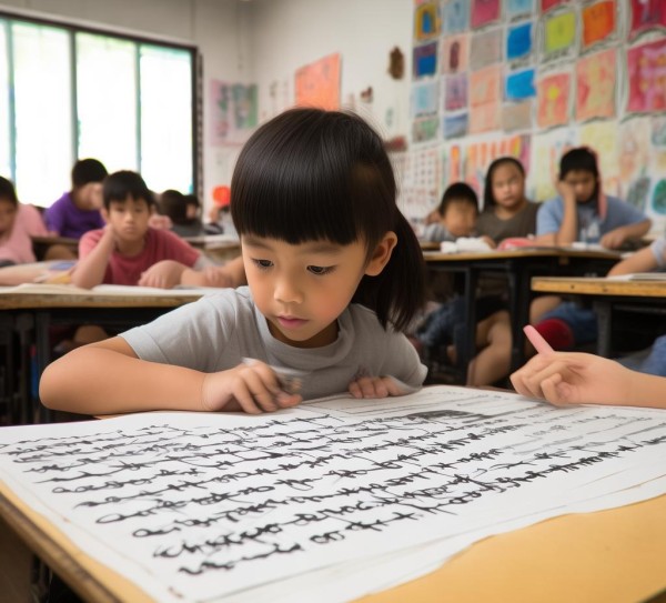 一年级硬笔书法启蒙，内容解析与魅力揭秘,一年级书画启蒙，硬笔书法的内容与魅力探索,书法,书法艺术,第1张