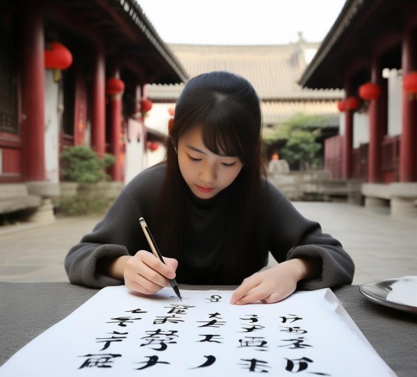 校园墨韵，硬笔书法中的青春校园记忆,墨香校园，我的硬笔书法之旅—硬笔书法作品纸上的校园生活回忆,书法,书法艺术,第1张