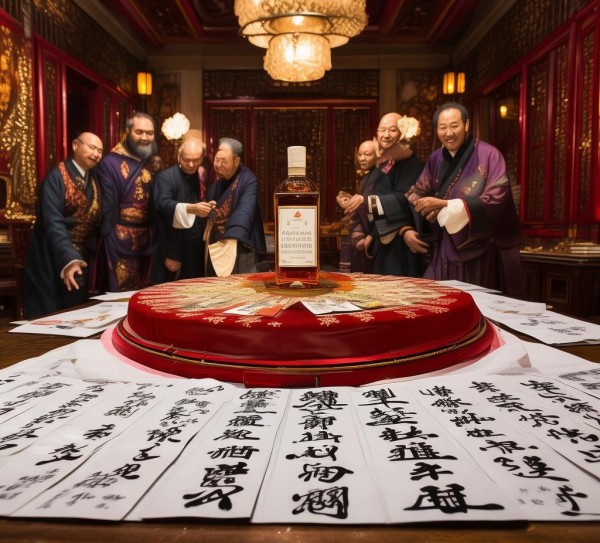 2007五粮液，法名家风采的艺术盛宴见证,五粮液2007，见证中国书法名家风采的艺术盛宴,书法,书法艺术,第1张