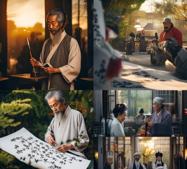 八大山人书法传承与创新名家风采解读,传承与创新，学八大山人的书法名家群像探析,书法,书法艺术,第1张