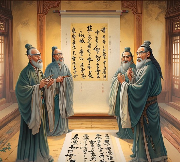 书法五大家理论巅峰，揭秘书法艺术精髓之五大理论家排名,中国书法五大家，五大书法理论家排名表揭秘书法艺术精髓,书法,书法艺术,第1张