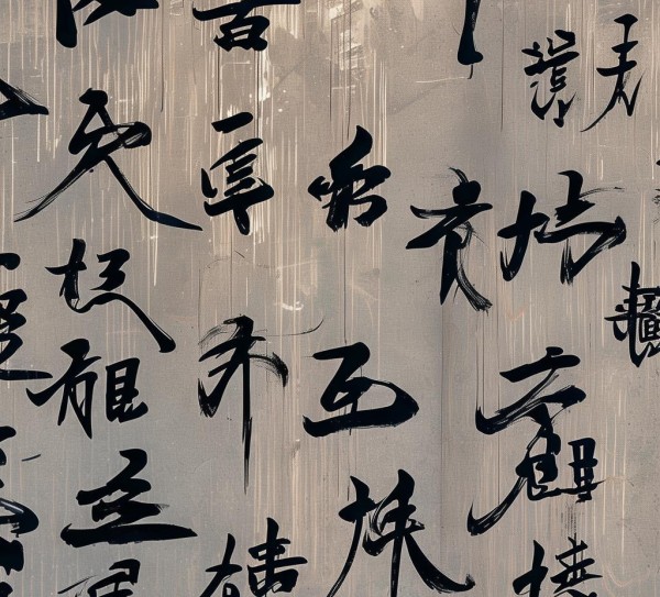 数字墨香，电脑书法壁纸中的传统艺术与科技碰撞,电脑书法之美，动态壁纸中的传统艺术与现代科技的完美融合,书法,书法艺术,传统艺术,第1张