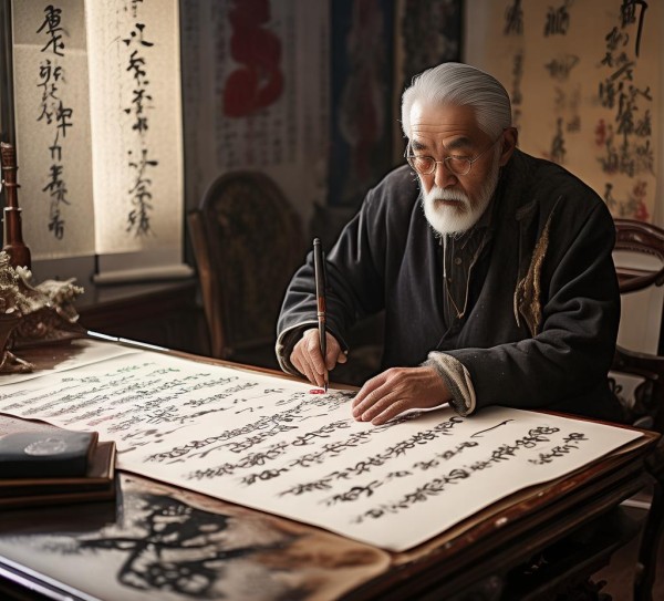 冯增波，传承与创新中的书法艺术风采,一线书法名家冯增波，墨香四溢，书法艺术的传承与创新,书法,书法艺术,第1张