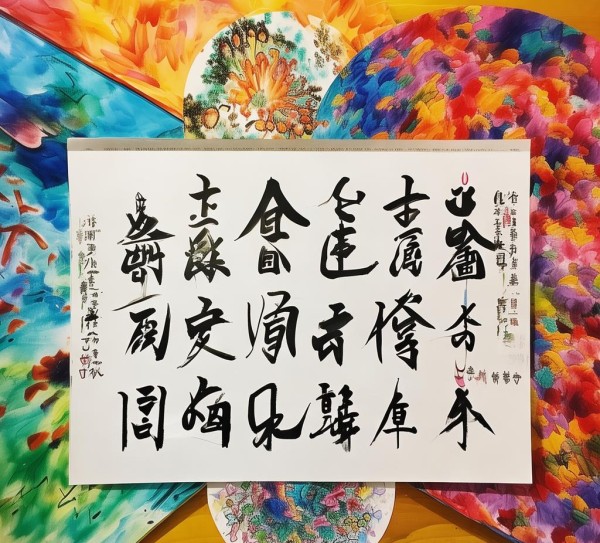 四年级学子硬笔书画之旅，方圆扇形艺术之旅,四年级学生硬笔书画之旅，方形、圆形、扇形的艺术探索,硬笔书画,第1张
