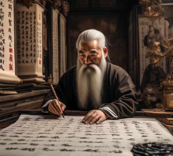 秦篆书法巅峰，揭秘首位书法名家风采与传承之道,秦篆书法，揭秘书法名家排名首位的风采与传承,书法,书法艺术,第1张