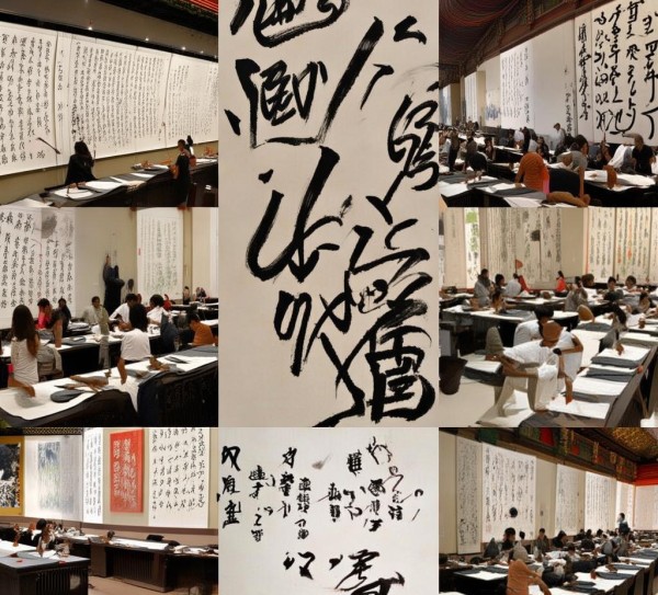翰墨飘香，书法艺术盛宴作品集锦,书法艺术盛宴，书法作品展动态图片大全赏析,书法,书法艺术,第1张