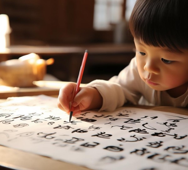 童真墨韵初绽——一年级行书书法作品赏析之旅,墨香初绽，童真流露——一年级行书书法作品欣赏之旅,书法,书法艺术,第1张