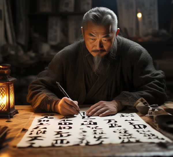 李叔同，书法艺术与人生哲思的完美融合,李叔同，十大书法名家之一，其书法艺术与人生感悟,书法,书法艺术,第1张