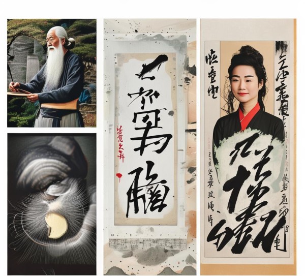 墨舞千峰，三位书法名家艺术风格解析,墨舞千峰—三位书法名家及其作品与创作风格探究,书法,书法艺术,第1张