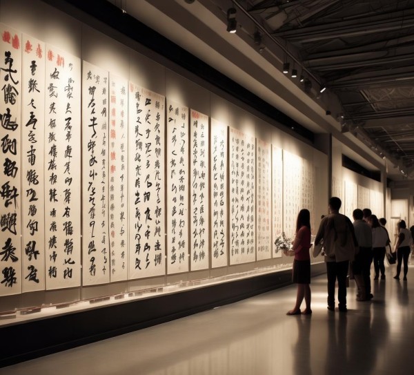 翰墨盛宴，书法名家作品展览盛况空前,翰墨飘香，传承经典—第二届书法名家作品展览盛况空前,书法,书法艺术,第1张