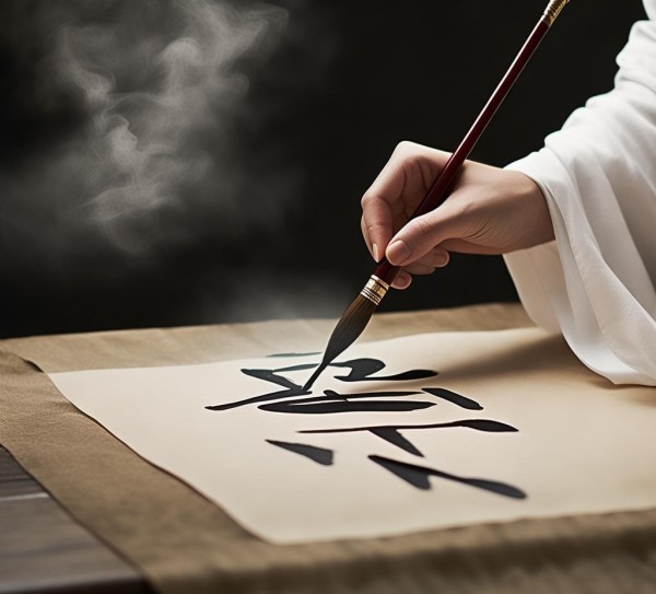 笔尖时光，一日一字行书法的艺术之旅,一日一字行书法艺术，笔尖下的时间流转与意境呈现,书法,书法艺术,第1张