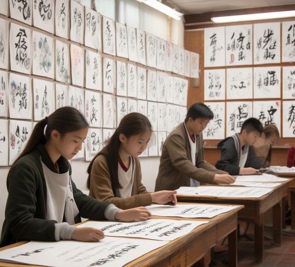小学生硬笔书法展，传承国粹飘溢墨香,小学生硬笔书法书画展，墨香飘溢，传承国粹,书法,书法艺术,第1张