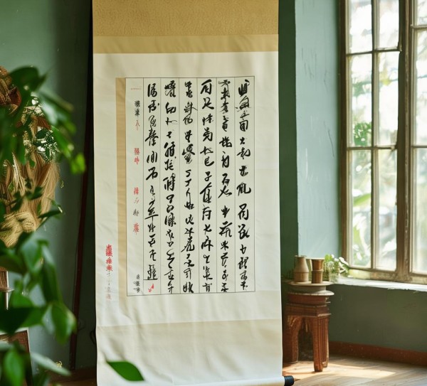翰墨映绿意，低碳书法情——一等奖书法作品诠释环保理念,低碳生活，翰墨飘香—书法作品一等奖展现绿色情怀,书法,书法艺术,第1张