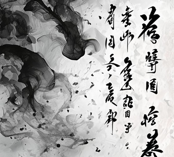 墨舞指尖·书韵飘渺，电脑桌面壁纸书法风动态之美,墨舞指尖，书韵飘渺，电脑桌面壁纸书法风动态之美,书法,书法艺术,第1张