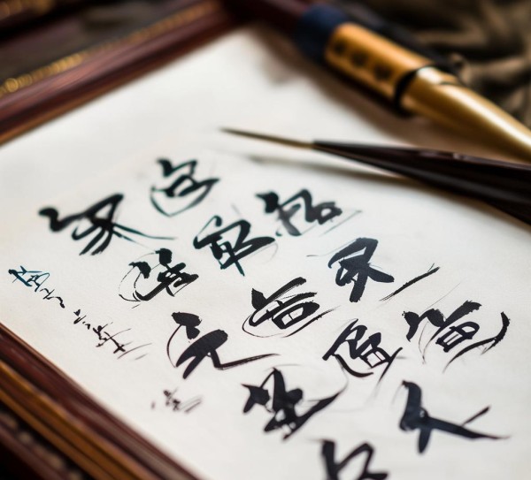 墨舞丹青，书法艺术之旅,墨舞丹青间——五字四行书法作品欣赏之旅,书法,书法艺术,第1张