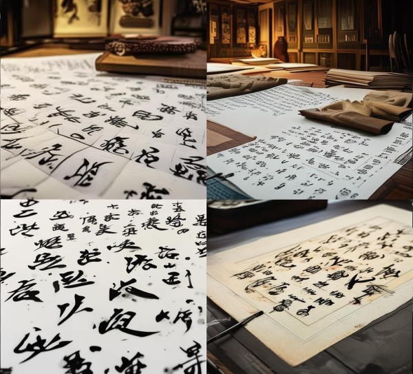 书法瑰宝传承者，揭秘我国四大书法名家风采,我国四大书法名家风采，传承千年的书法艺术瑰宝,书法,书法艺术,第1张