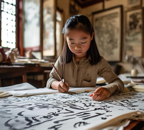 六年级书法必修，知识点全解，传承艺术，漫步文化殿堂,六年级书法家知识点全解析，传承书法艺术，开启文化之旅,书法,书法艺术,第1张